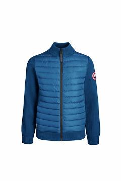 Chamarras Canada Goose Niños México - HyBridge Chaqueta De Plumas Azules OS3428719